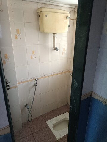 Bathroom in 2 BHK Apartment at Sai Karuna CHS, Vashi Sector 28 – for Rent