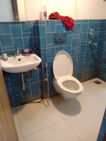 Bathroom in 2 BHK Apartment at Lodha Amara, Kolshet Road – for Rent