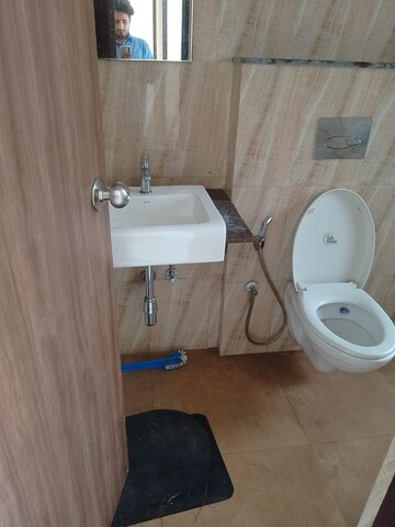 Bathroom in 2 BHK Apartment at Lodha Amara, Kolshet Road – for Rent