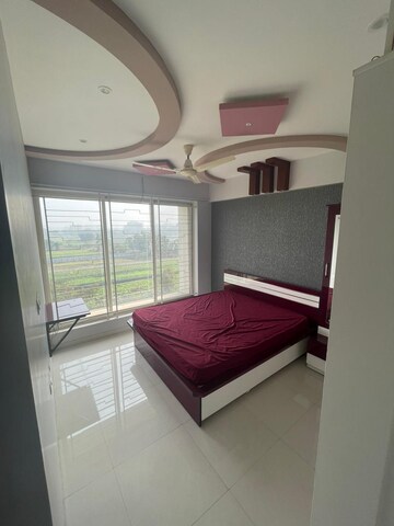 Bathroom in 1 BHK Apartment at Ishwar Parmar River Residency, Chikhali – for Rent