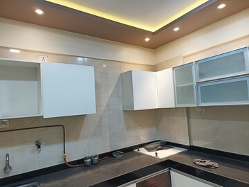 Kitchen in 1 BHK Apartment at Ishwar Parmar River Residency, Chikhali – for Rent