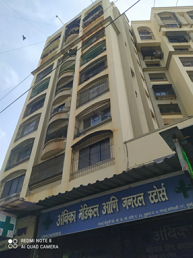 2 BHK Apartment For Rent in Gorai Trimurti CHS