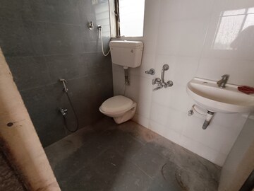 Bathroom in 1 BHK Apartment at Prithvi Srishti Complex, Tembhode – for Sale