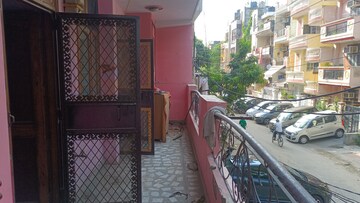 Balcony in 2 BHK Builder Floor at Vaishali Sector 5 – for Rent