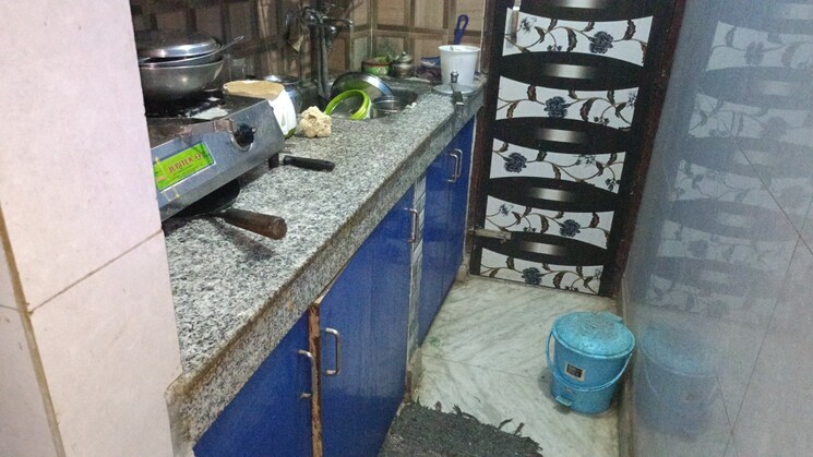 Kitchen, vaishali sector 3 1 Bedroom 348 Sq.Ft. Builder Floor In Vaishali Sector 3 Ghaziabad 8767994