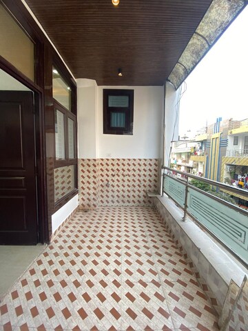 Balcony in 3 BHK Builder Floor at Vaishali Sector 4 – for Rent