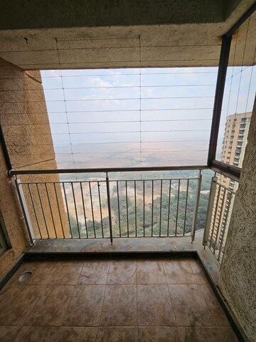 Balcony in 3 BHK Apartment at Lodha Splendora, Ghodbunder Road – for Rent