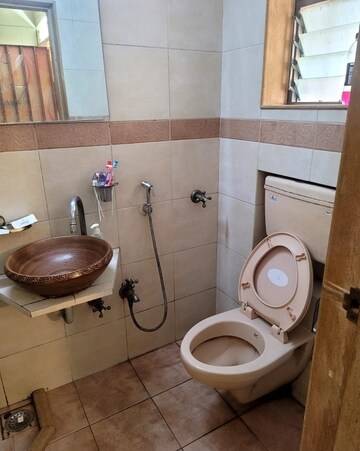 Bathroom in 2 BHK Apartment at Indus CHS, Andheri West – for Rent