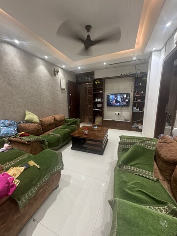 Living Room in 3 BHK Builder Floor at Gyan Khand I – for Sale