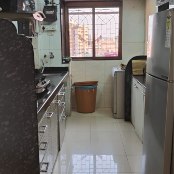 Kitchen in 2 BHK Apartment at Kaveri Tower Andheri West, Industrial Area – for Rent