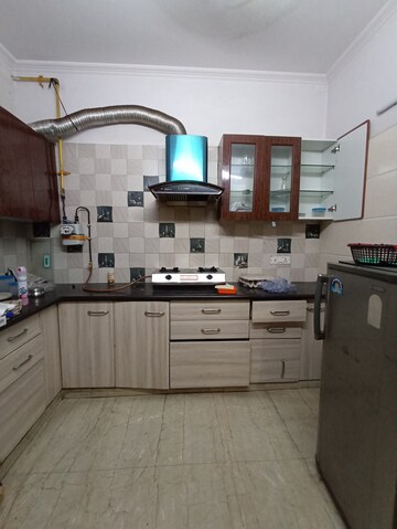 Kitchen in 2.5 BHK Apartment at Navbharat Apartments, Paschim Vihar – for Rent