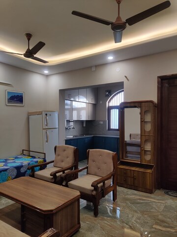 Living Room in 2 BHK Builder Floor at Sector 10a – for Rent