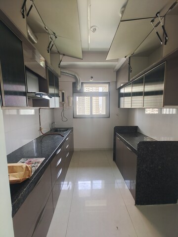 Kitchen in 2 BHK Apartment at Ashar Axis, Majiwada – for Rent