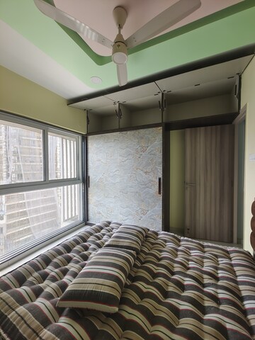 Bedroom in 2 BHK Apartment at Ashar Axis, Majiwada – for Rent