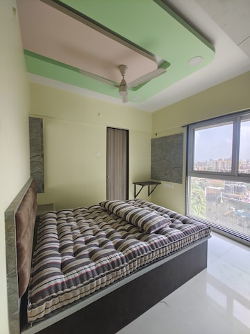 Bedroom in 2 BHK Apartment at Ashar Axis, Majiwada – for Rent