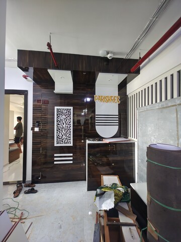 Staircase in 2 BHK Apartment at Ashar Axis, Majiwada – for Rent