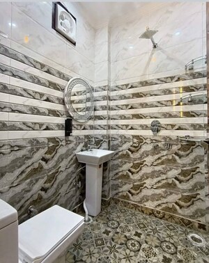 Staircase in 3.5 BHK Builder Floor at SA HOMES I, Uttam Nagar – for Sale