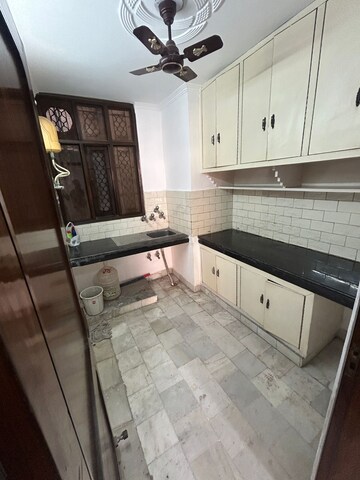 Kitchen in 2 BHK Builder Floor at East Patel Nagar – for Rent