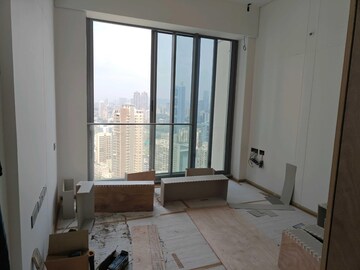 Living Room in 4 BHK Apartment at Rustomjee Crown, Prabhadevi – for Rent