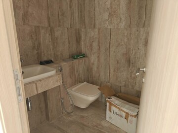 Bathroom in 4 BHK Apartment at Rustomjee Crown, Prabhadevi – for Rent