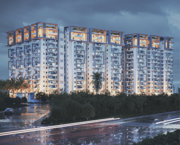 2 BHK Apartment – Exterior View View at Anvita Ivana, Kollur - for Sale