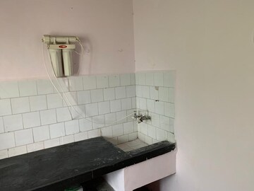 Kitchen in 1 BHK Apartment at Sunita Park Apartments, Bhusari Colony – for Rent