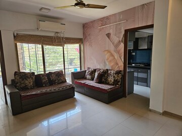 Living Room in 1.5 BHK Apartment at Living Essence, Kandivali East – for Sale