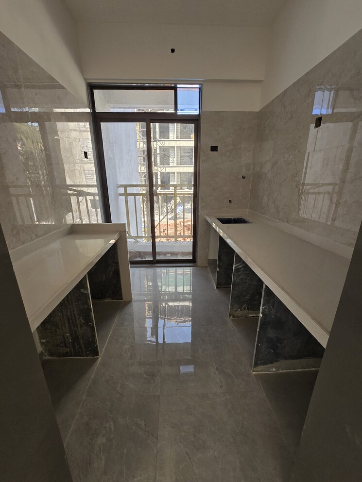 Kitchen, v-shree-jay-vishal 2 Bedroom 655 Sq.Ft. Apartment In Virar West Palghar 8768509