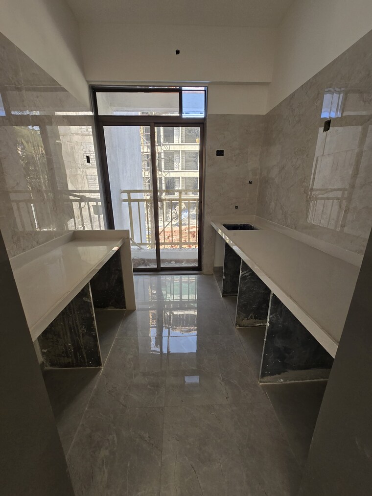 Kitchen, v-shree-jay-vishal 2 Bedroom 655 Sq.Ft. Apartment In Virar West Palghar 8768509