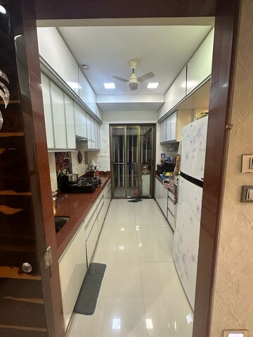 Kitchen in 3 BHK Apartment at Lodha Luxuria, Majiwada – for Sale