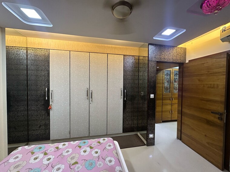 Bedroom, lodha-luxuria 3 Bedroom 1350 Sq.Ft. Apartment In Majiwada Thane 8768559