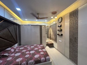 Bedroom in 3 BHK Apartment at Lodha Luxuria, Majiwada – for Sale