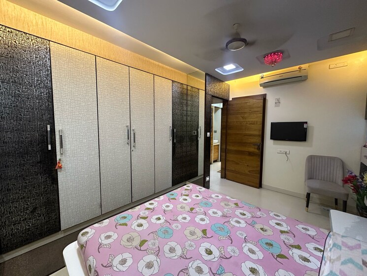 Bedroom, lodha-luxuria 3 Bedroom 1350 Sq.Ft. Apartment In Majiwada Thane 8768559