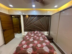 Bedroom in 3 BHK Apartment at Lodha Luxuria, Majiwada – for Sale