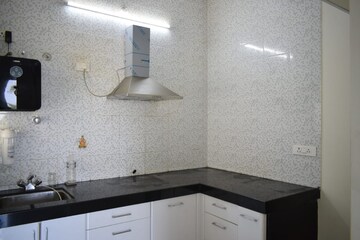 Kitchen in 3 BHK Apartment at Rambaug Colony – for Sale