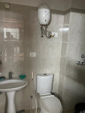 Bathroom in 3 BHK Apartment at Nirala World Estate I, Tech Zone 4 Greater Noida – for Rent
