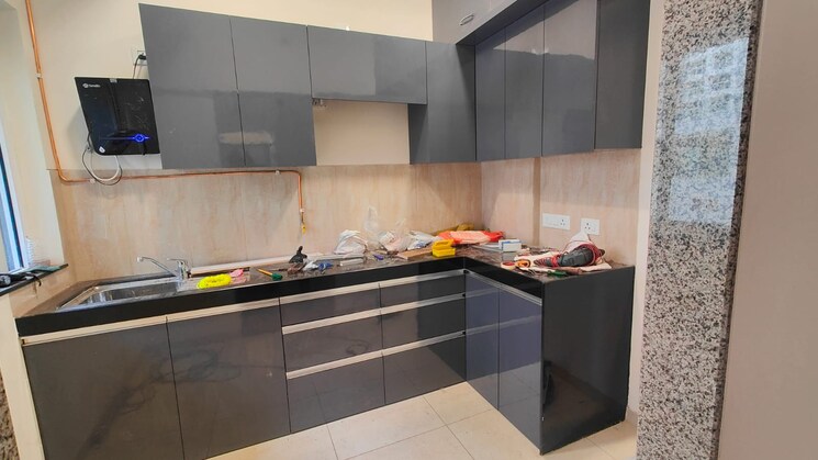 Kitchen, lnt-veridian 2 Bedroom 650 Sq.Ft. Apartment In Powai Mumbai 8768598
