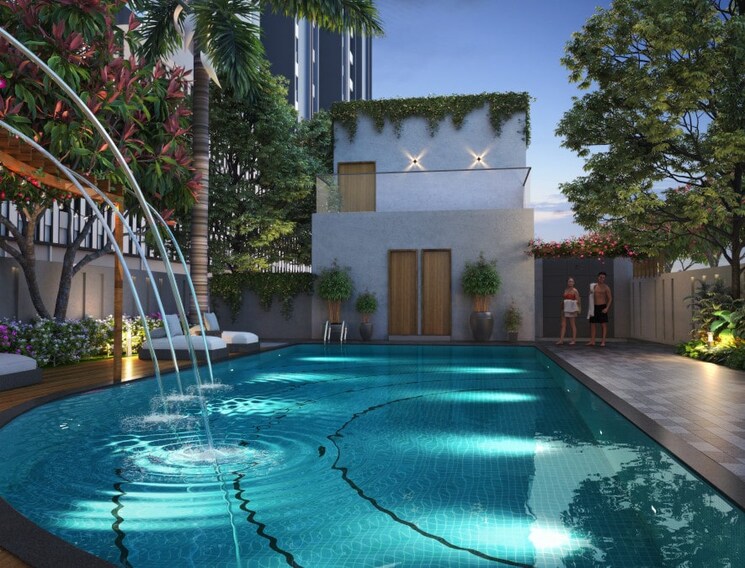 Swimming Pool, puraniks-abitante-fiore 2 Bedroom 692 Sq.Ft. Apartment In Bavdhan Pune 8768639