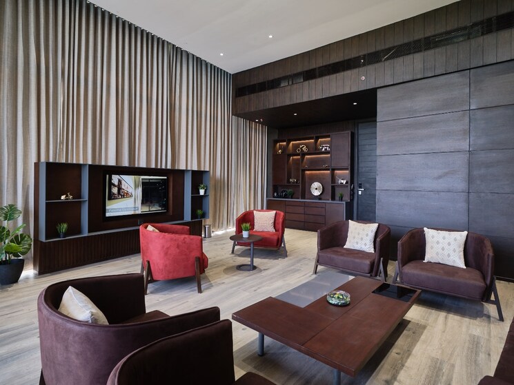 Living Room, puraniks-abitante-fiore 2 Bedroom 692 Sq.Ft. Apartment In Bavdhan Pune 8768639