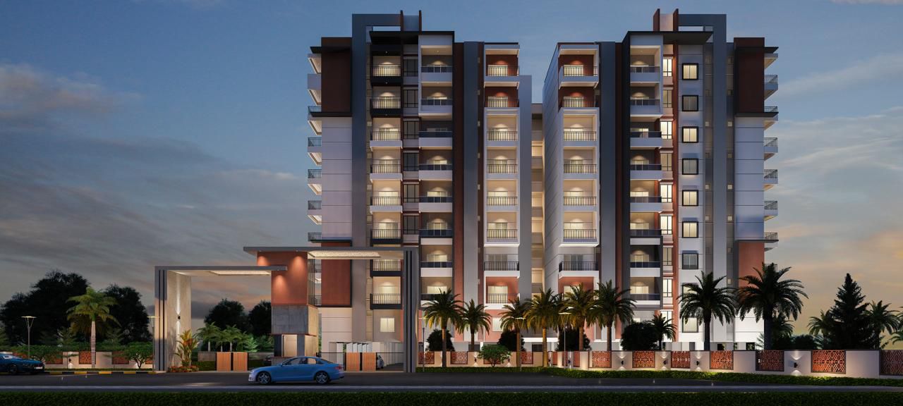 2 BHK + Study Room Apartment For Sale in Saranya Signature