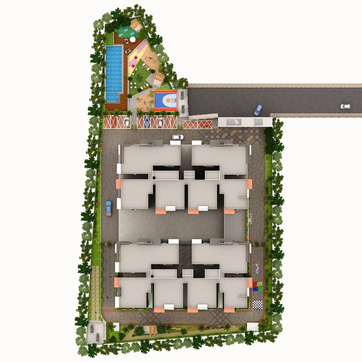 Master Plan, saranya-signature 2 Bedroom 1320 Sq.Ft. Apartment In Kadugodi Bangalore 8768630