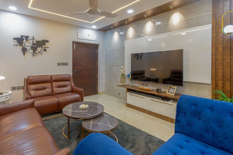 Living Room, incor-one-city 3 Bedroom 1931 Sq.Ft. Apartment In Kukatpally Hyderabad 8768660