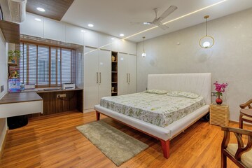 Bedroom in 3 BHK Apartment at Incor One City, Kukatpally – for Rent