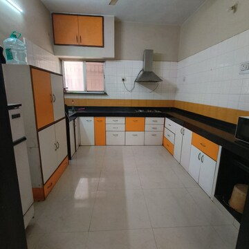 Kitchen in 3 BHK Apartment at Chashm e Shahi, Koregaon Park – for Rent