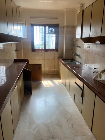 Kitchen in 3 BHK Apartment at Ahuja Chardham Apartment, Bandra West – for Rent