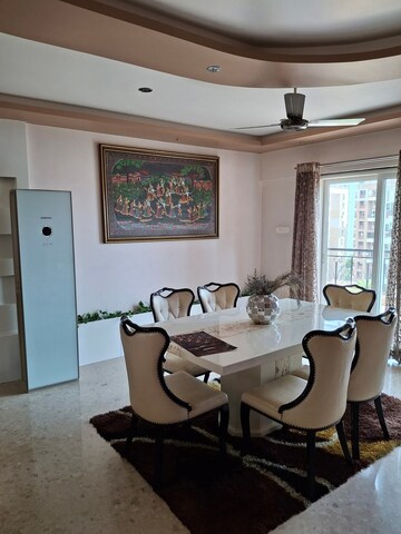 Master Bedroom in 4 BHK Apartment at Magarpatta Laburnum Park, Hadapsar – for Sale