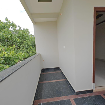Balcony in 3 BHK Villa at Maruthi Fortune, Sainikpuri – for Sale