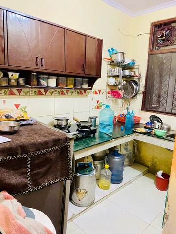 Kitchen in 1 BHK Builder Floor at Dream Homes Sahibabad, Shyam Park Extension – for Sale