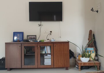 Living Room in 2 BHK Apartment at Pashan – for Rent