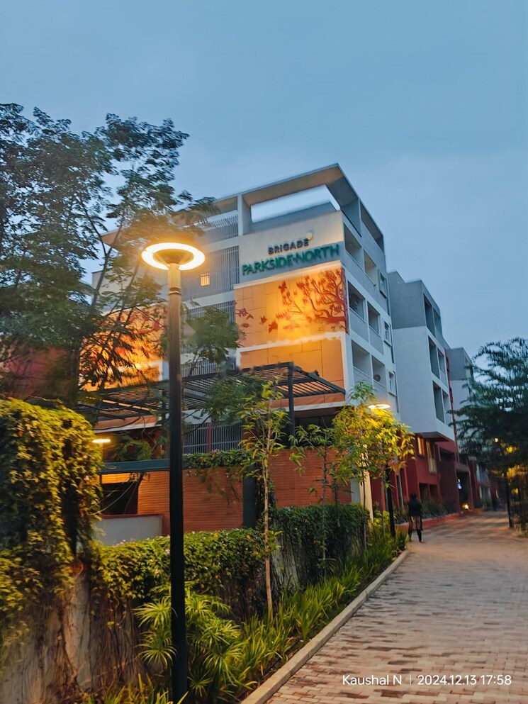 Exterior View, brigade-parkside-north 2 Bedroom 801 Sq.Ft. Apartment In Jalahalli Bangalore 8768757